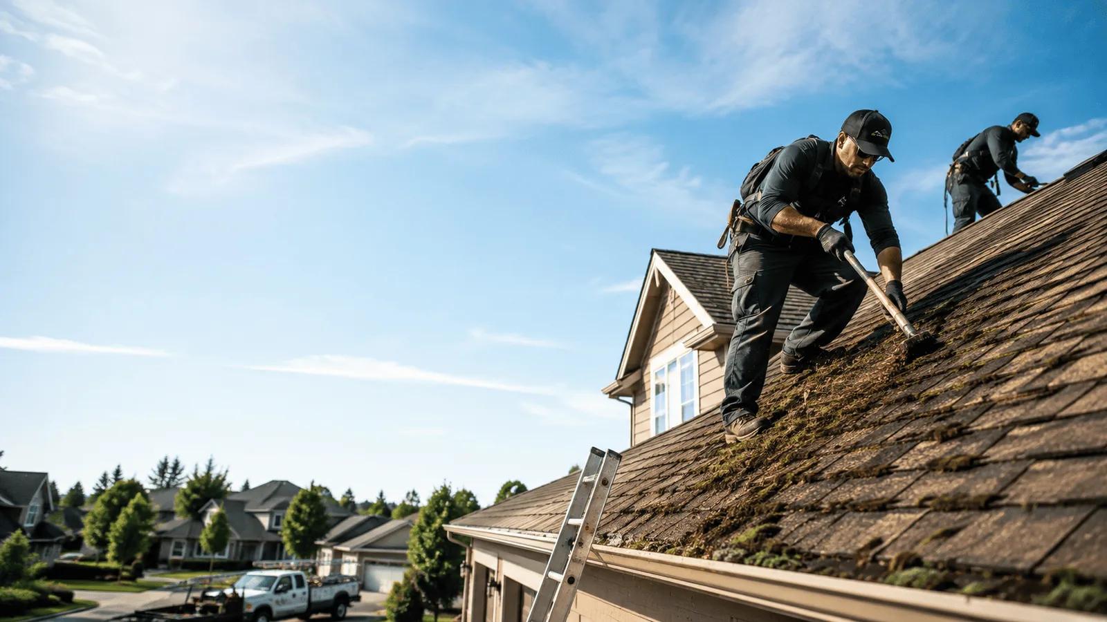 Roof Moss Removal in Traver, CA near me